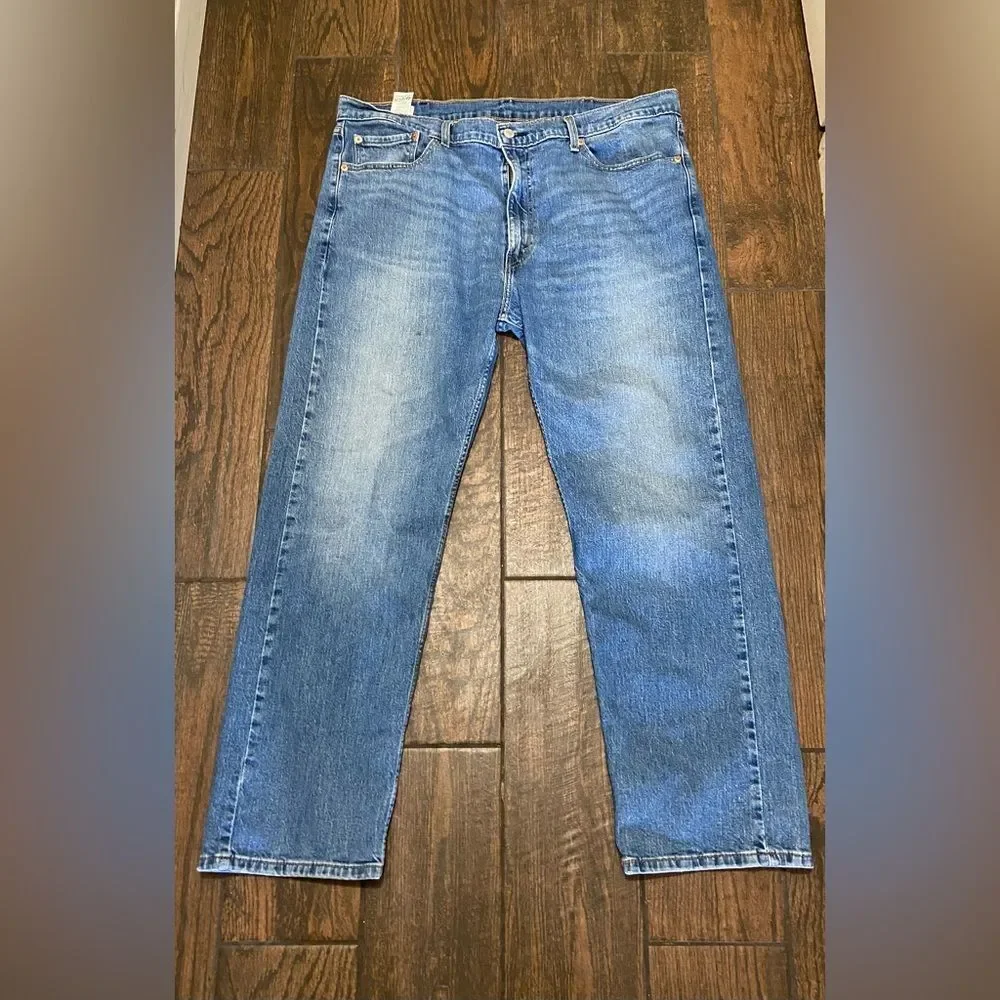 Levi's 505 Classic Straight Jeans in Light Blue Size W40 L30